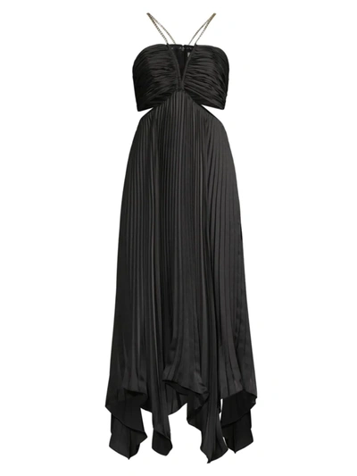 Aiifos Evie Maxi Dress In Black