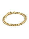 Saks Fifth Avenue 14k Yellow Gold Cuban Chain Bracelet