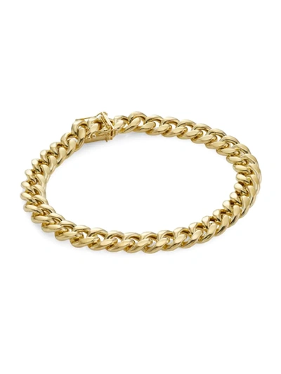 Saks Fifth Avenue 14k Yellow Gold Cuban Chain Bracelet