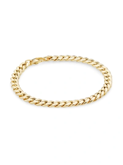 Saks Fifth Avenue 14k Yellow Gold Cuban Chain Bracelet