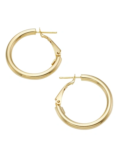 Saks Fifth Avenue 14k Yellow Gold Hoop Earrings