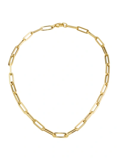 Saks Fifth Avenue Women's 14k Yellow Gold Paper Clip Chain Necklace