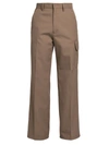 VALENTINO WIDE-LEG SIDE FLAP POCKET PANTS,400014817168