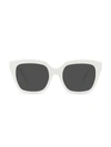 Celine Monochroms 03 Sunglasses In Acetate In White