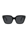 Celine Monochroms Cl 40198f 01a Butterfly Sunglasses In Black