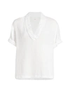 Xirena Avery Short-sleeve Top In White