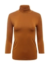 L Agence Aja Turtleneck In Birch