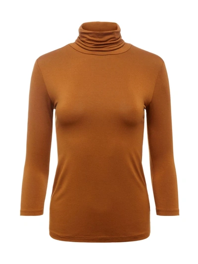 L Agence Aja Turtleneck In Birch