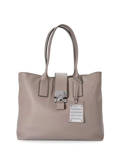 Fpm On The Road Leather East West Tote In Fawn Leather