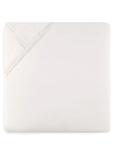 Sferra Celeste Fitted Sheet, Twin In Ivory