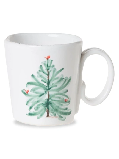 Vietri Lastra Holiday Christmas Mug In Miscellane