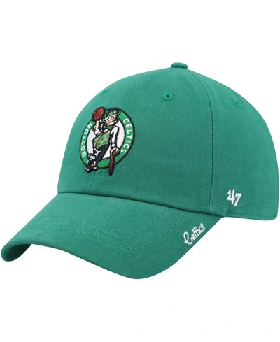 47 Brand Women's Kelly Green Boston Celtics Miata Clean Up Logo Adjustable Hat
