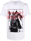Alexander Mcqueen White Atelier Print T-shirt In Weiss