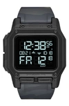 Nixon Regulus Green Watch, 44mm X 46mm In Black Multicam