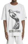 Champion Tears Alvin Ailey Graphic Oversize Cotton Tee In Grey