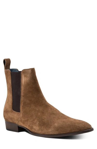 Blake Mckay Redmond Chelsea Boot In Tan Suede