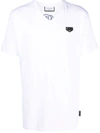 Philipp Plein No Limits Rhinestone-embellished T-shirt In 白色