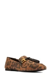 Clarksr Pure 2 Tassel Loafer In Leopard Suede