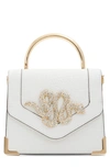 Aldo Kedaydia Faux Leather Top Handle Bag In White