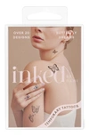 INKED BY DANI BUTTERFLY DREAMS PACK TEMPORARY TATTOOS,277