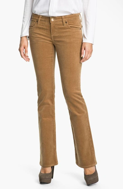 Kut From The Kloth Baby Bootcut Corduroy Jeans In Caramel