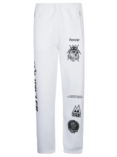 Moncler Genius Moncler 1952 Logo Motif Track Pants In White