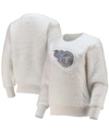 Touché Women's White Tennessee Titans Milestone Tracker Pullover Sweatshirt In White
