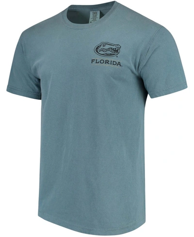 Image One Men's Blue Florida Gators State Scenery Comfort Colors T-shirt