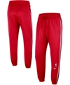 NIKE MEN'S RED CHICAGO BULLS 75TH ANNIVERSARY SHOWTIME ON COURT PERFORMANCE PANTS