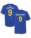 OUTERSTUFF YOUTH MATTHEW STAFFORD ROYAL LOS ANGELES RAMS MAINLINER NAME AND NUMBER T-SHIRT
