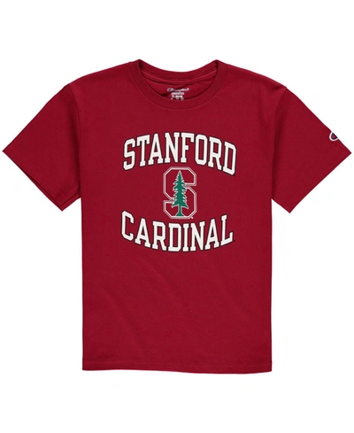 Champion Youth Cardinal Stanford Cardinal Circling Team Jersey T-shirt
