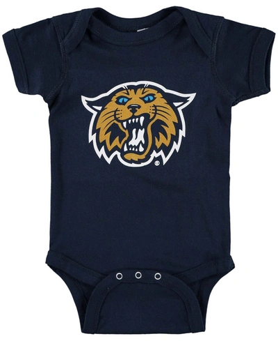 Two Feet Ahead Infant Boys And Girls Navy Villanova Wildcats Big Logo Bodysuit