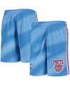 Mitchell & Ness Big Boys And Girls Blue New Jersey Nets Hardwood Classics Swingman Shorts In Blue