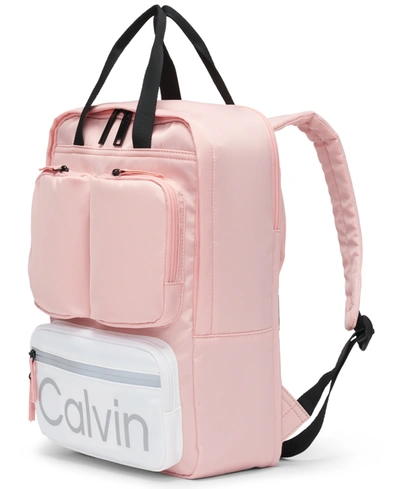 Calvin Klein All Purpose Spectrum Backpack, 13" In Mellow Rose