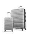 Samsonite Uptempo X Hardside 2 Piece Carry-on And Large Spinner Set In Blade Silver