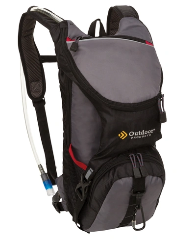 Outdoor Products Ripcord Hydration Backpack In Gray
