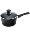 SCANPAN CLASSIC 2.0 QT, 1.5 L, 7", 18CM NONSTICK SAUCEPAN WITH LID, BLACK