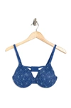 Warner's This Is Not A Bra Underwire Bra In Disjointed Floral Print