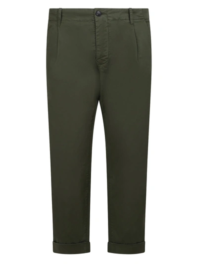 Original Vintage Style Trousers In Green