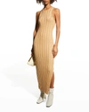 Loulou Studio Women's Sleeveless Ribbed-knit Maxi Dress In Beige