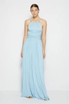 Pre-spring 2022 Ready-to-wear Lillee Matte Plisse Maxi Dress In Horizon