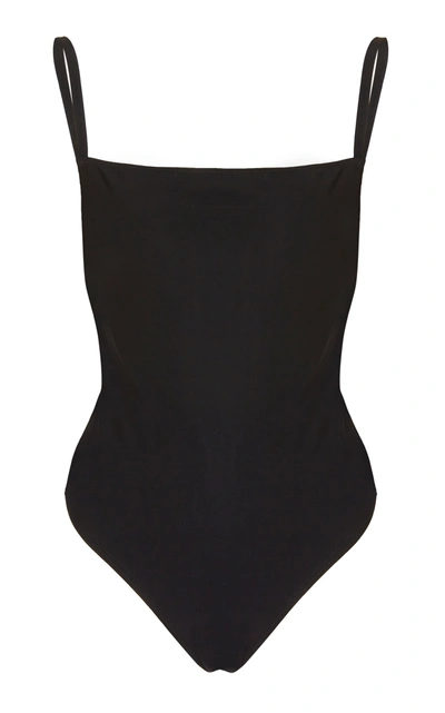 Lido Black Ventiquattro One-piece Swimsuit In Multi-colored