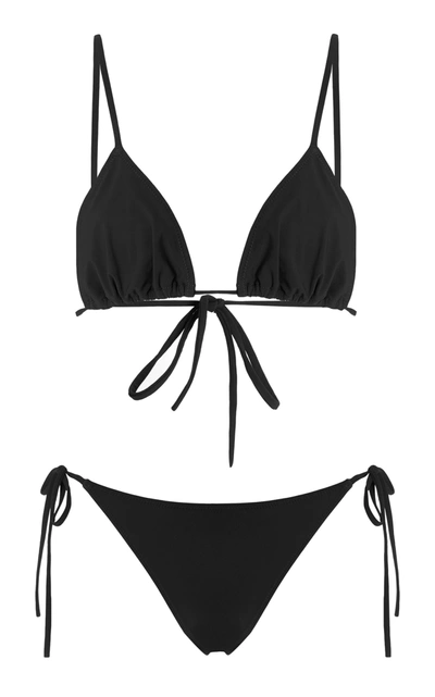Lido Venti Stretch Triangle Bikini In Black