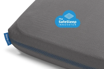 Aerosleep Sleep Safe Fitted Sheet Gray In Grey