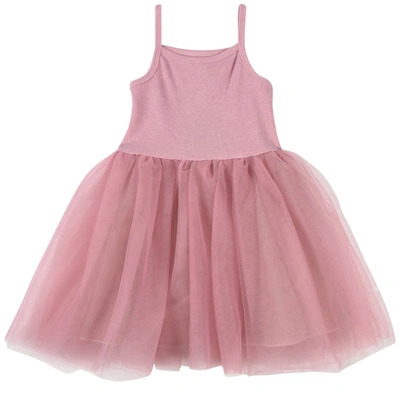Dolly By Le Petit Tom Kids' Vintage Romantic Tutu Dress Pink