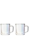 Corkcicle Glass Mug 12oz Double Pack In 浅紫