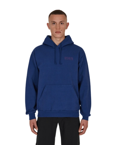 Eden Power Corp Logo Hooded Sweatshirt In Blue/navy