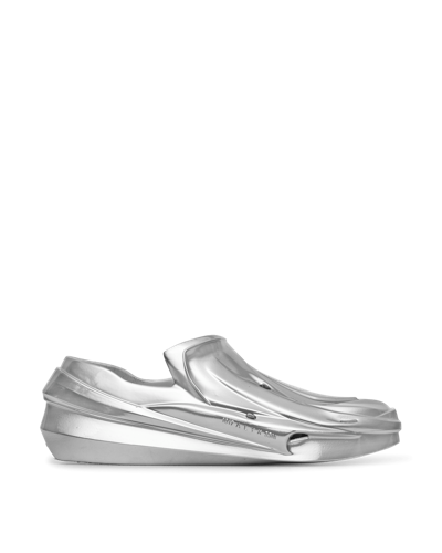 Alyx Shiny Mono Slip-on Tech Loafers In Silver | ModeSens