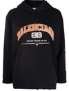 BALENCIAGA MAISON CROPPED HOODIE