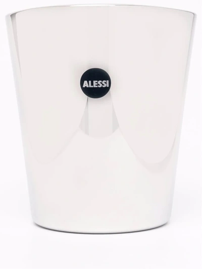 Alessi Bolly Wine Cooler In Silver